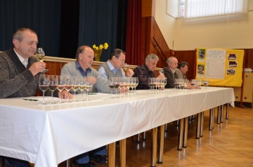 Dolnoorešanský džbánek vínka 2016 odborná degustácia