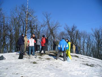 Silvestrovský výstup na Slepý vrch 2012