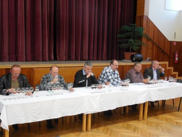 Dolnoorešanský džbánek vínka 2014 odborná degustácia