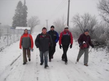 Silvestrovský výstup na Slepý vrch 2010