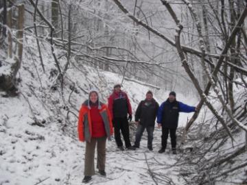 Silvestrovský výstup na Slepý vrch 2010