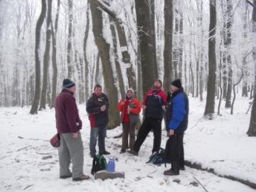 Silvestrovský výstup na Slepý vrch 2010