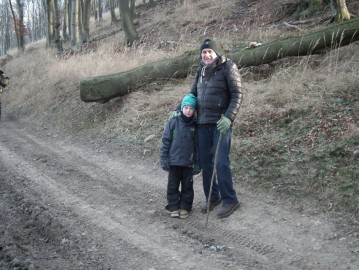Silvestrovský výstup na Slepý vrch 2015